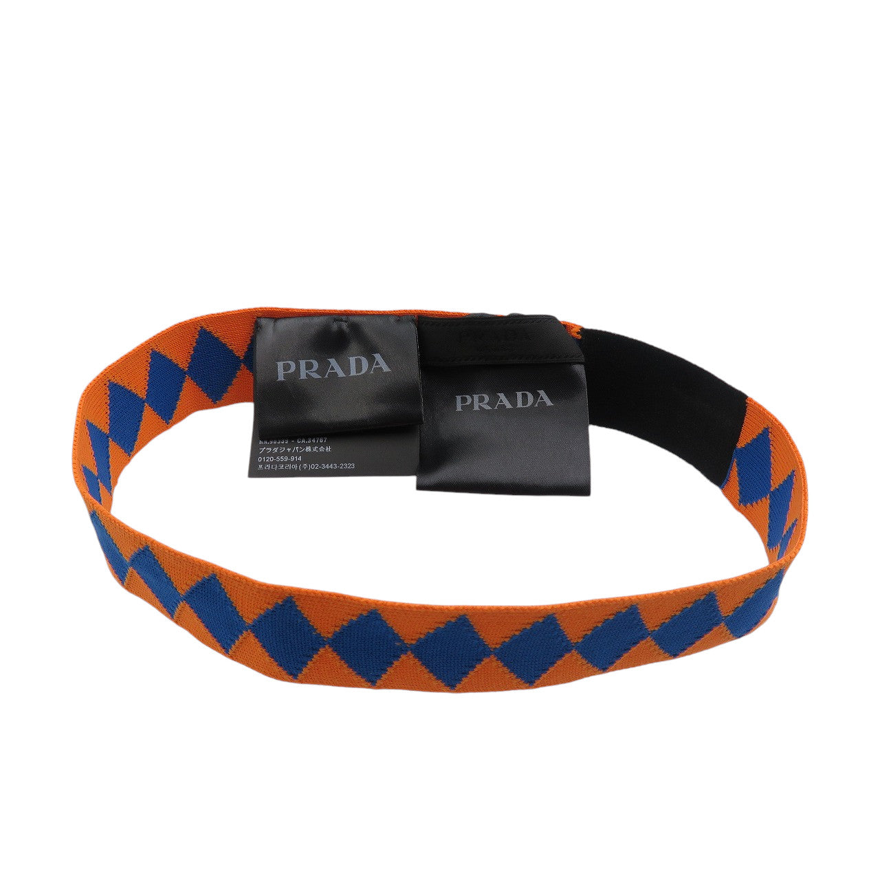 PRADA Other accessories cotton Orange 44cm