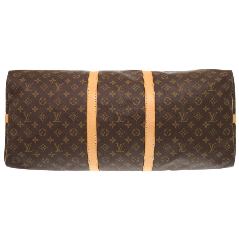 LOUIS VUITTON Boston Duffel bag M41412 Monogram canvas Brown Monogram Keepall bandouliere60 mens