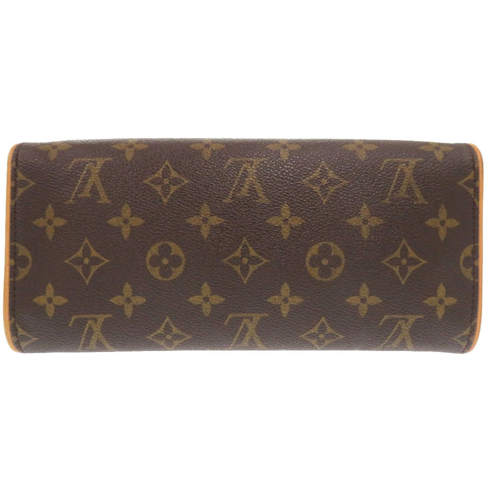 LOUIS VUITTON Shoulder Bag M51852 Monogram canvas Brown Monogram Pochette Twin GM