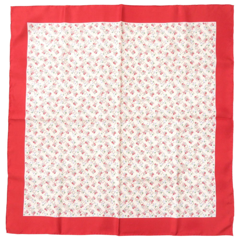 GUCCI scarf silk beige LIBERTY collaboration flower print Women