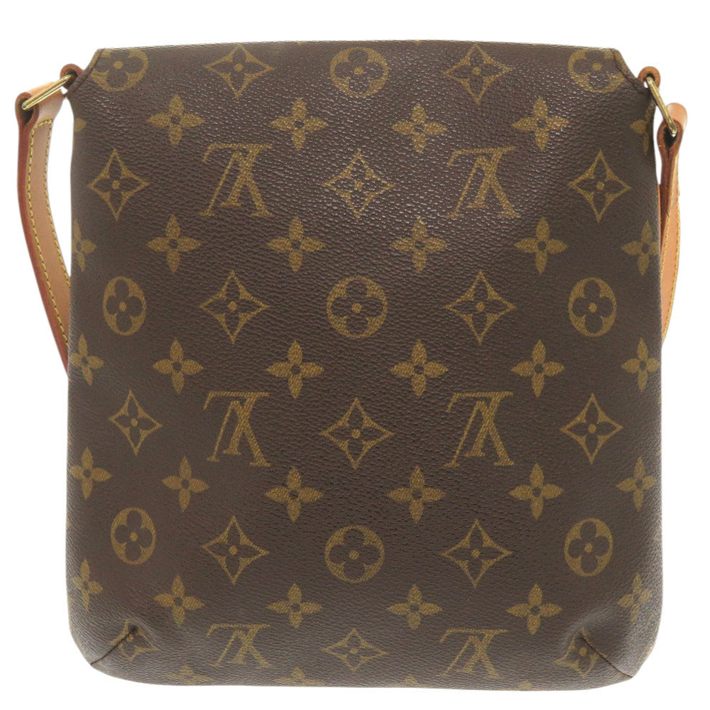 LOUIS VUITTON Shoulder Bag M51258 Monogram canvas Brown Monogram Musette Salsa short strap