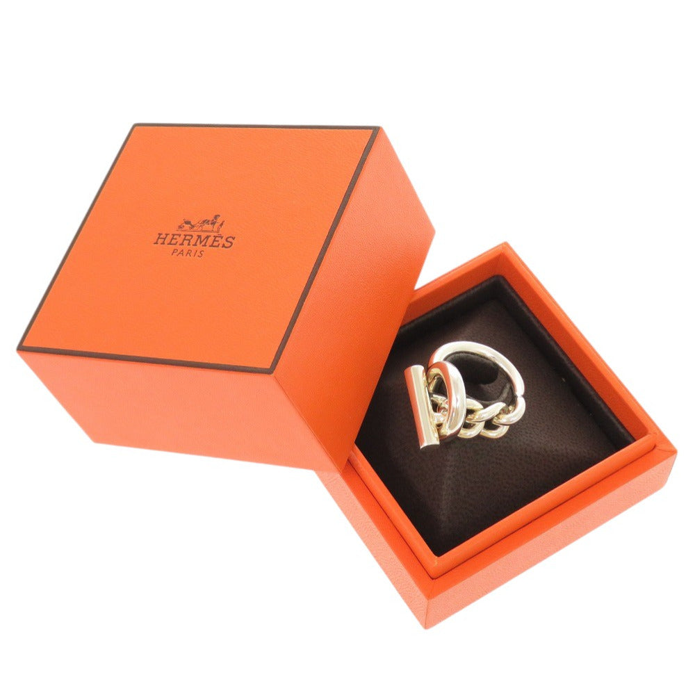 HERMES Ring Silver925 Silver Croisette Women 51