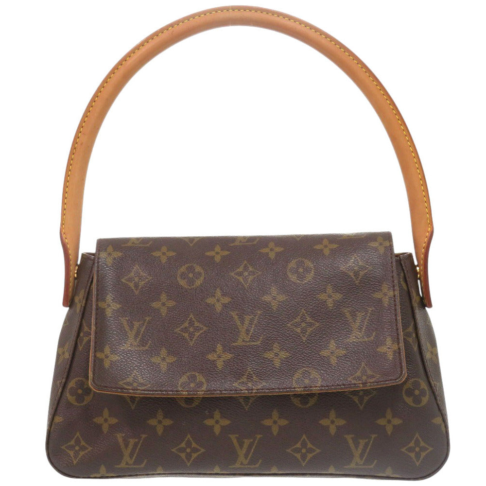 LOUIS VUITTON Handbag M51147 Monogram canvas Brown Monogram Mini Looping