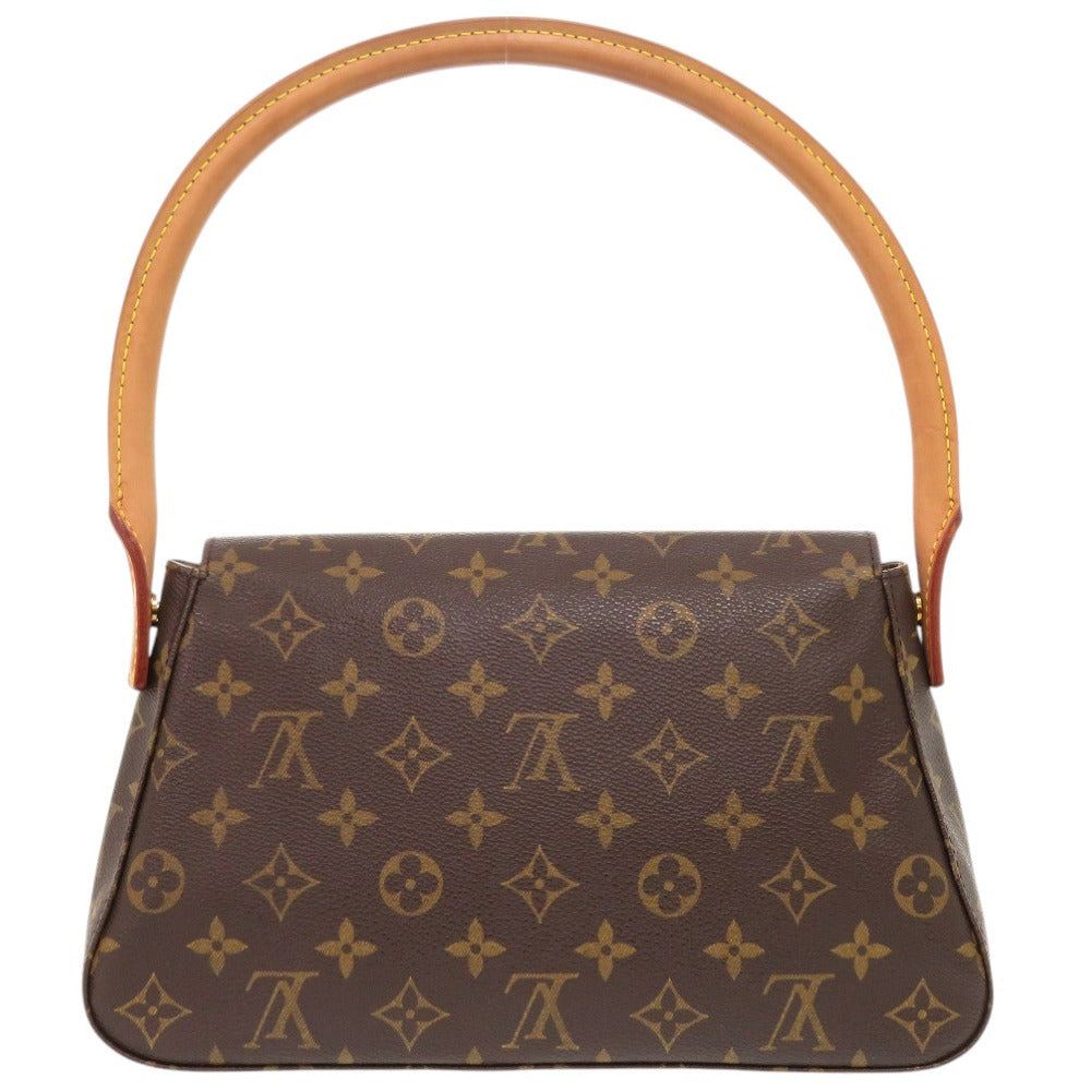 LOUIS VUITTON Handbag M51147 Monogram canvas Brown Monogram Mini Looping