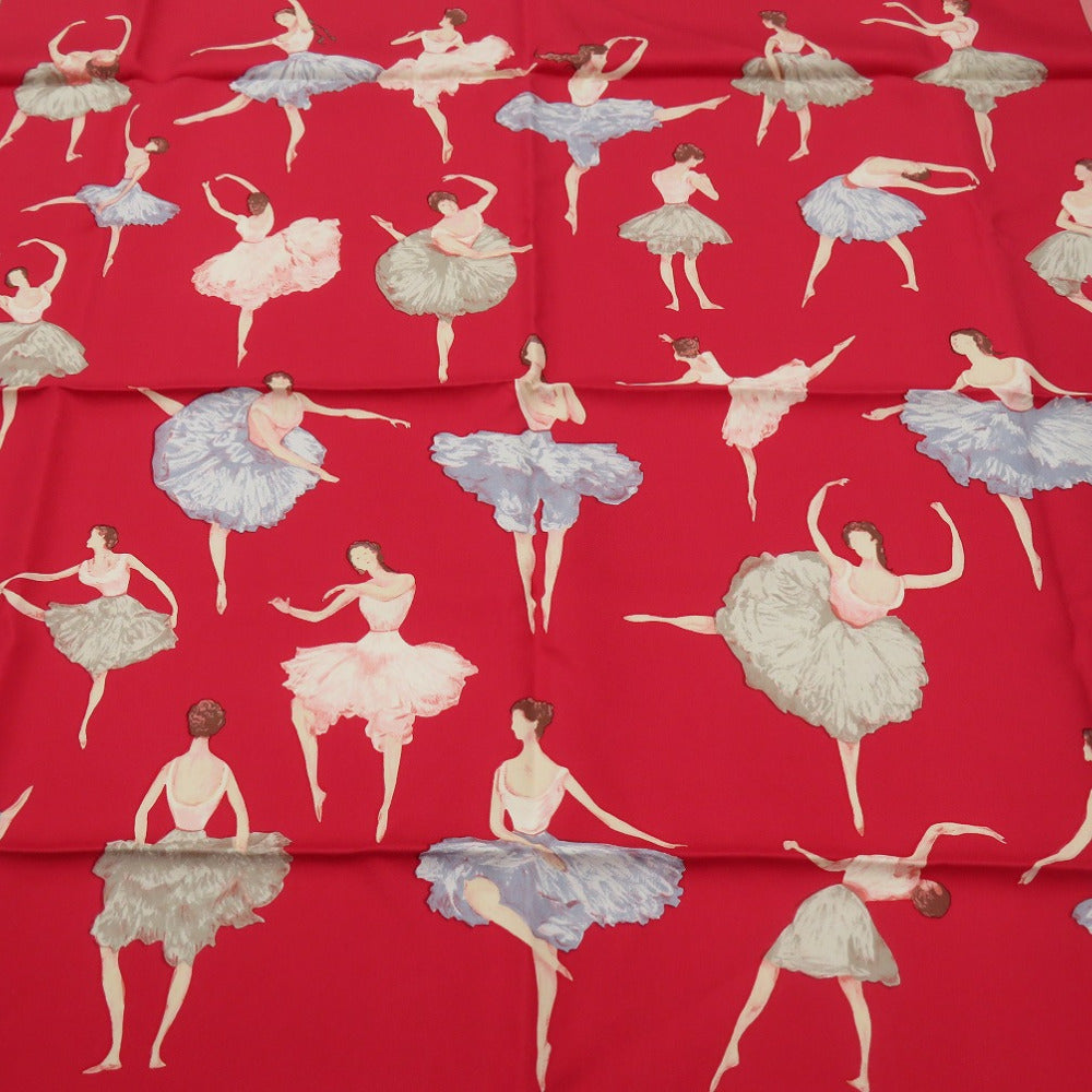 HERMES scarf silk multicolor ballerina Carre90 La Dance La Dance Women