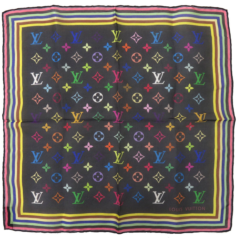 LOUIS VUITTON Stall M71912 silk black Monogram