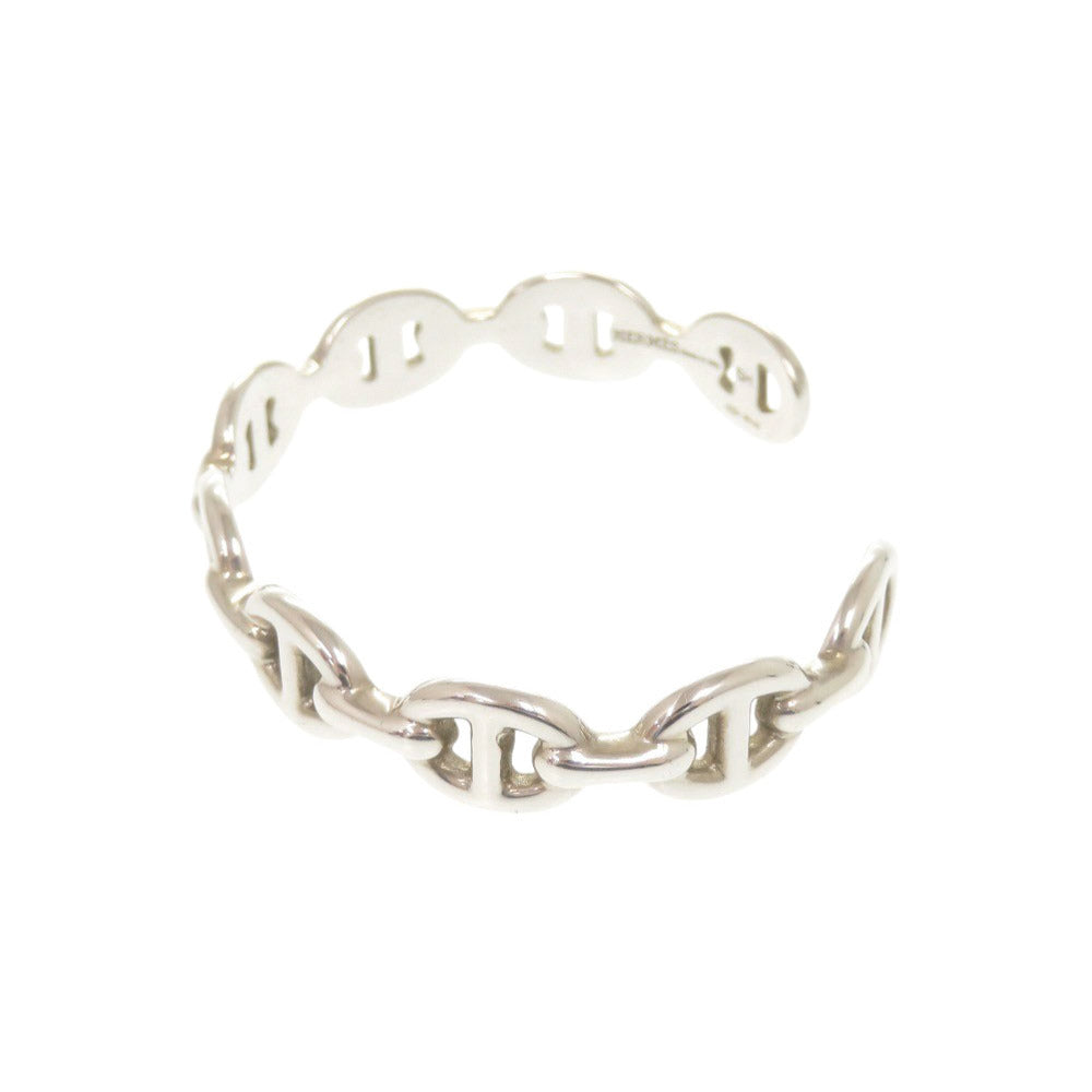 HERMES Bangle Silver925 Silver Chene Dunkle Enchaine Women SH