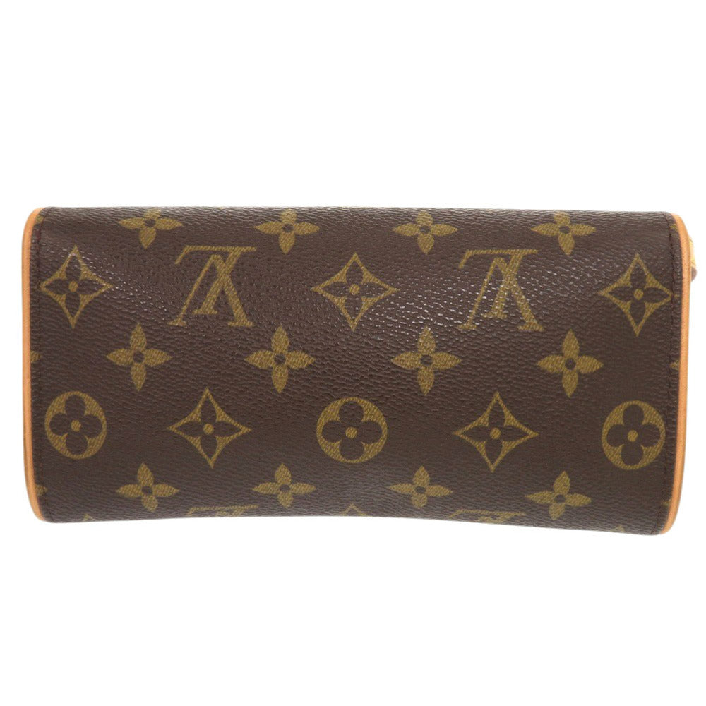 LOUIS VUITTON Shoulder Bag M51854 Monogram canvas Brown Monogram Pochette Twin PM Women