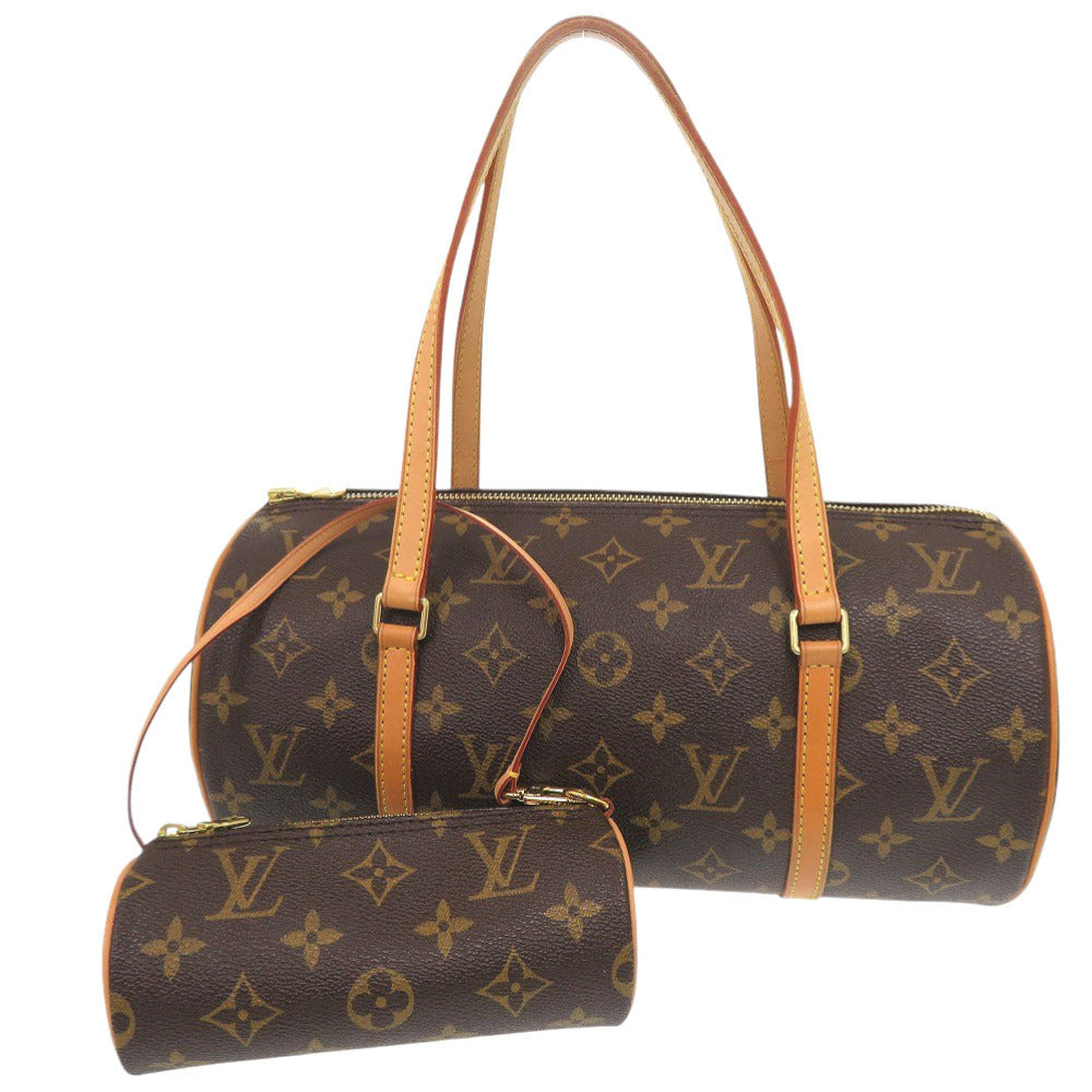 LOUIS VUITTON Handbag M51385 Monogram canvas Brown Monogram Papillon 30 with pouch Women
