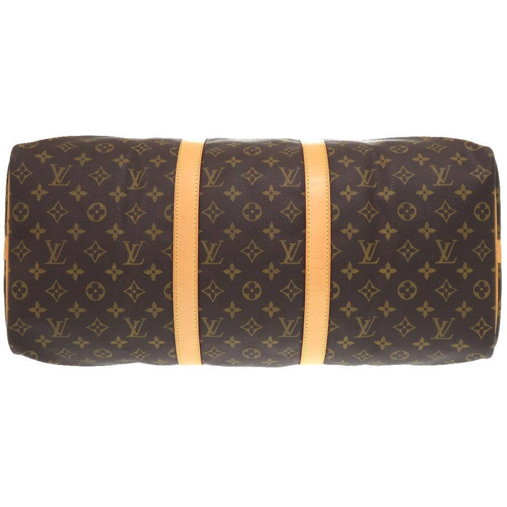 LOUIS VUITTON Boston Duffel bag M41416 Monogram canvas Brown Monogram Keepall bandouliere50 mens