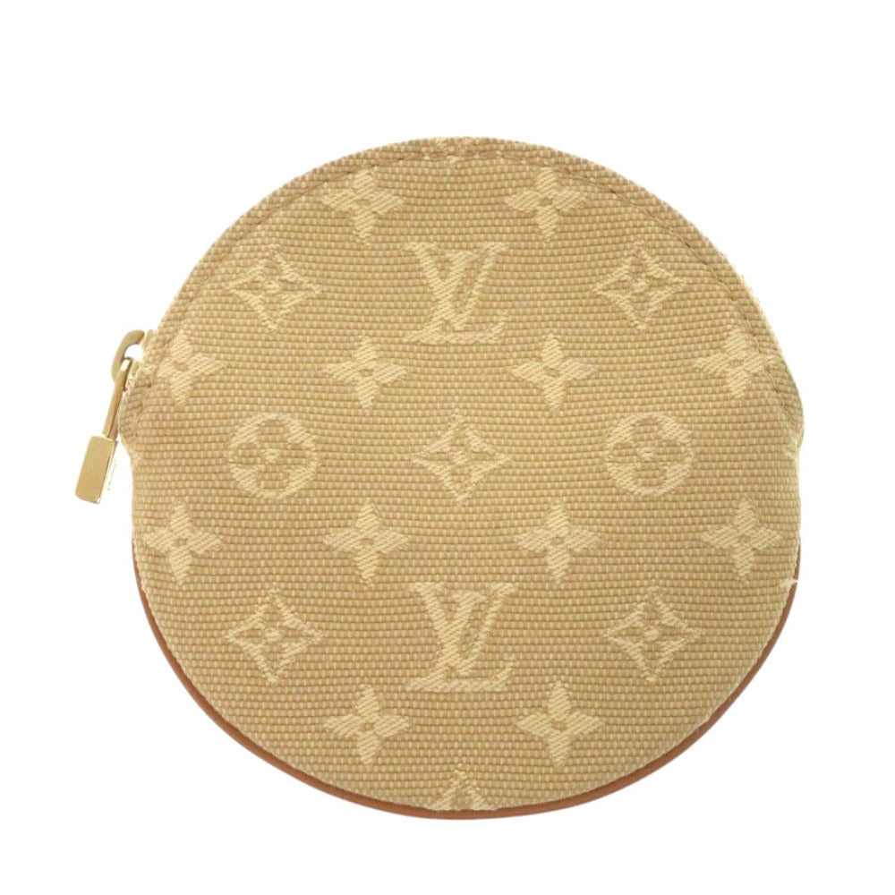 LOUIS VUITTON Coin case M92452 Monogram mini canvas beige Monogram Porto Moneron Women