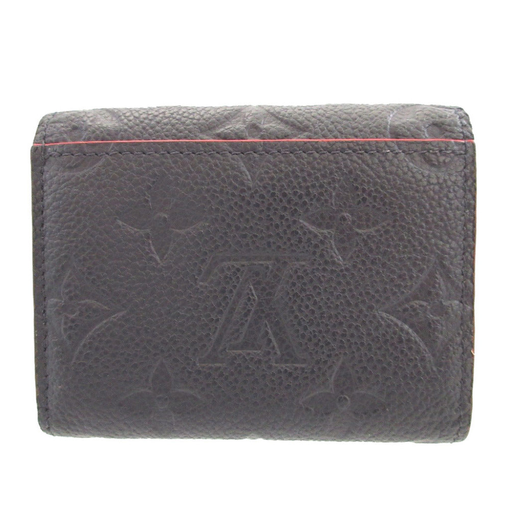LOUIS VUITTON Bifold Wallet M58880 Monogram Ann Platt Navy Monogram Ann Platt Portefeuille Zoe unisex(Unisex)