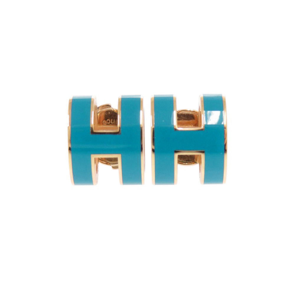 HERMES Pierce metal blue Pop Ash Pop H Women
