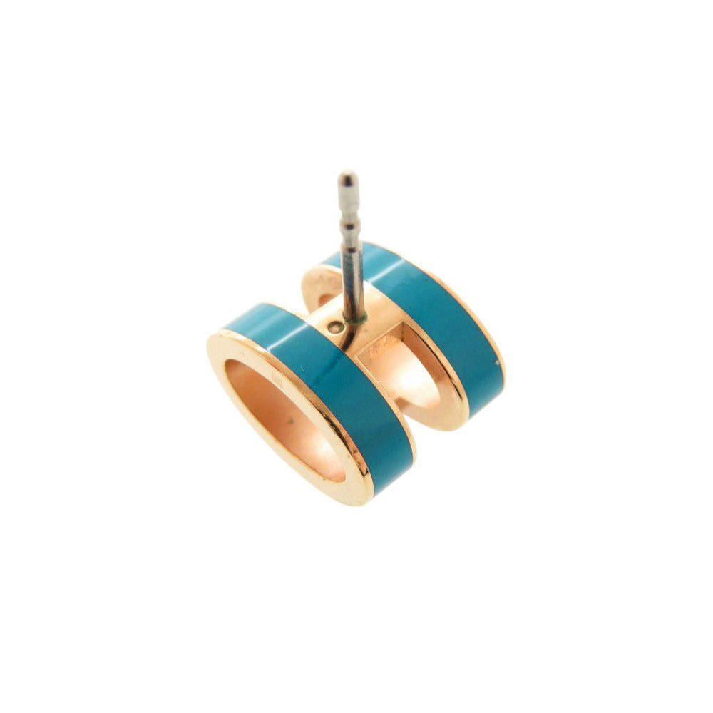 HERMES Pierce metal blue Pop Ash Pop H Women
