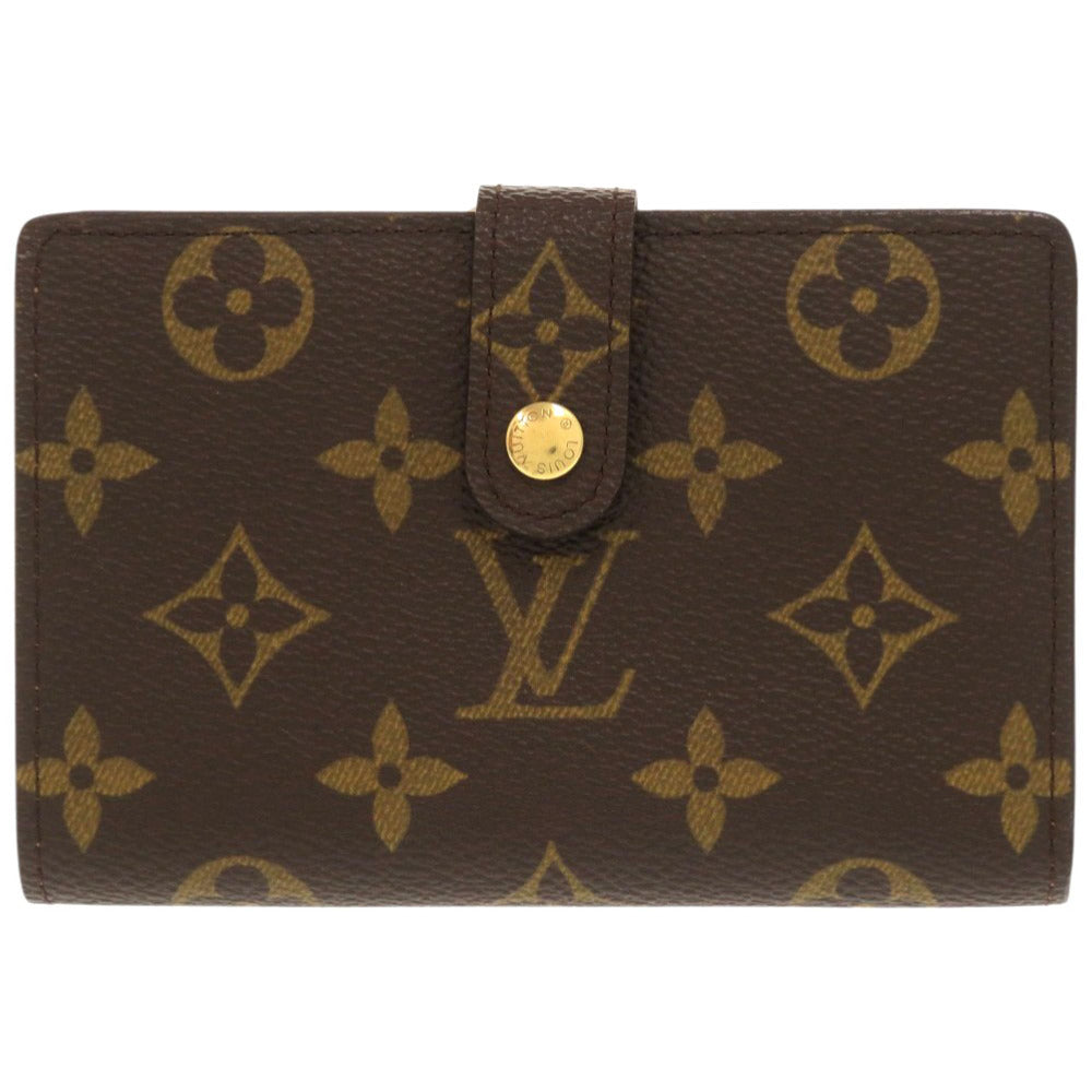 LOUIS VUITTON Bifold Wallet M61663 Monogram canvas Brown Monogram Porto Monnaie Viennois Women