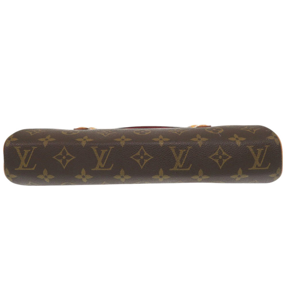 LOUIS VUITTON Handbag M51902 Monogram canvas Brown Monogram Sonatine Women