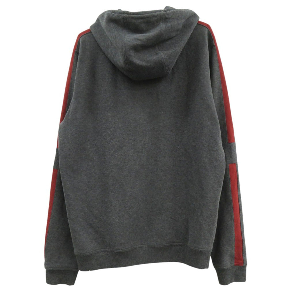 HERMES Hoodie 647610JA82XL cotton gray Zip Hoodie mens XL