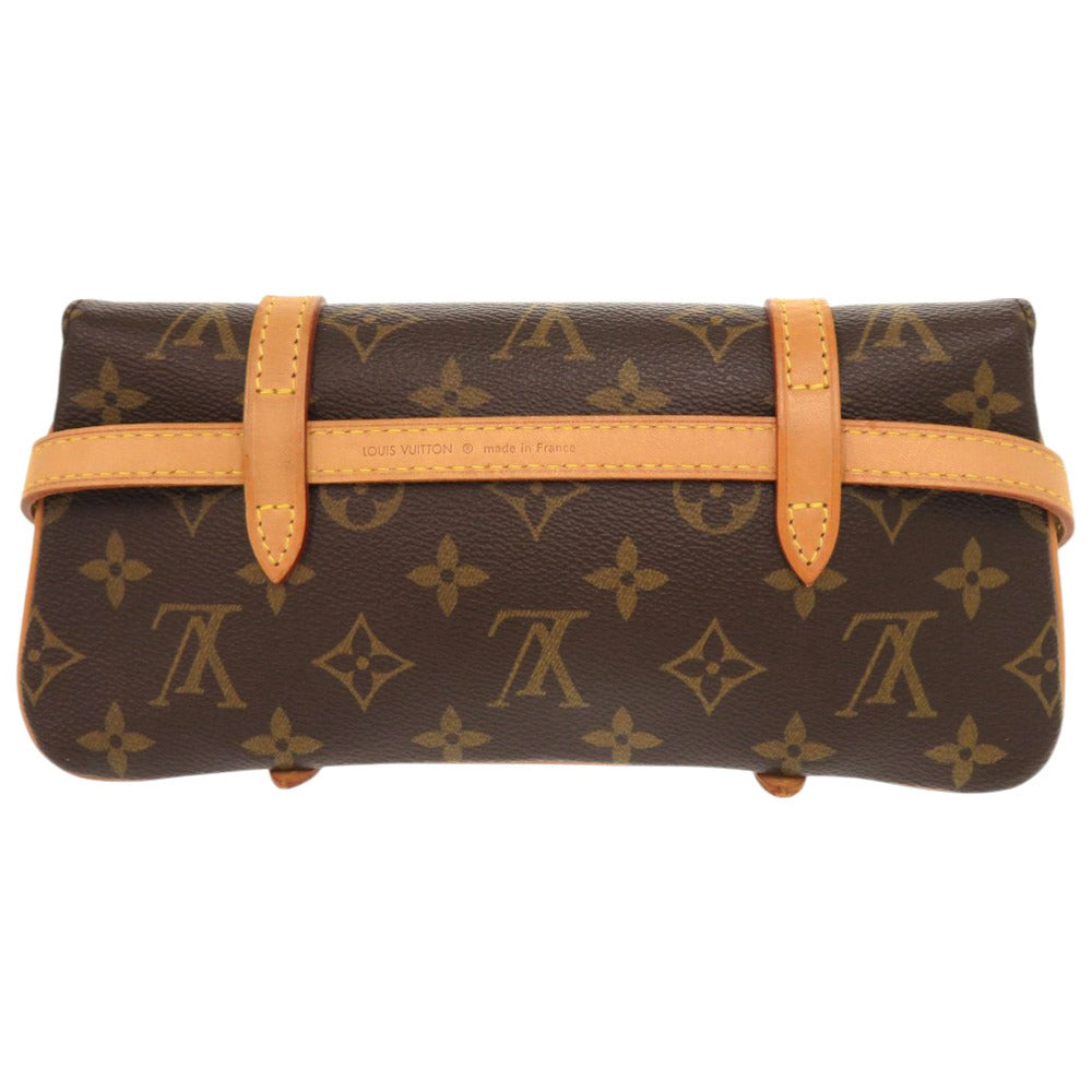 LOUIS VUITTON Waist bag M51159 Monogram canvas Brown Monogram Pochette Marrell