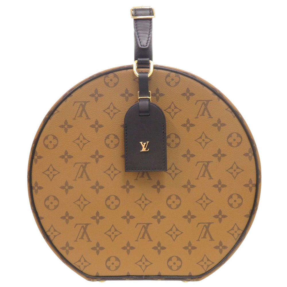 LOUIS VUITTON Handbag M20084 Monogram canvas Brown Monogram reverse Boite Chapeau 30