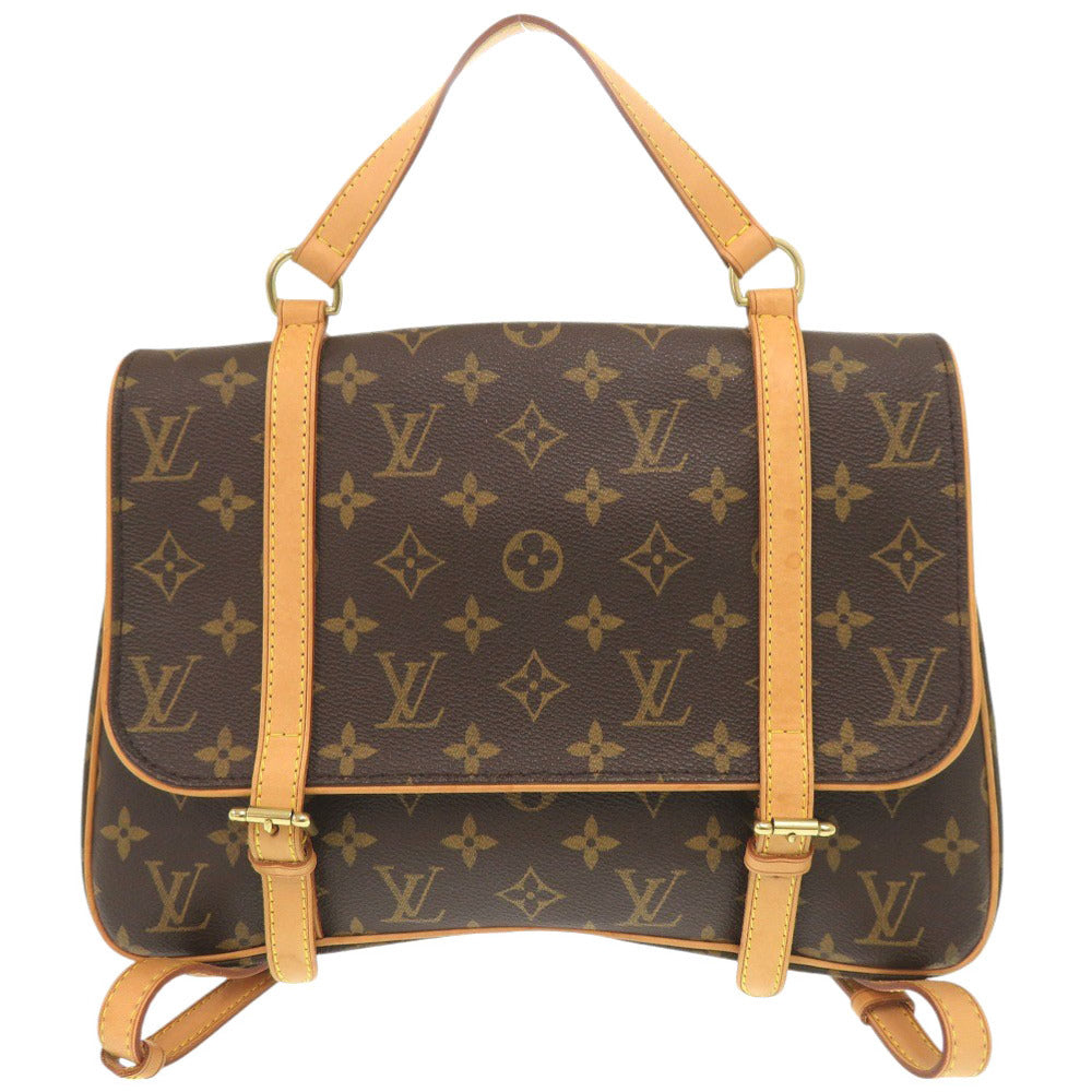 LOUIS VUITTON Backpack M51158 Monogram canvas Brown Monogram Marel Sac Ad Women