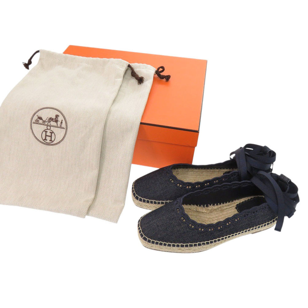 HERMES Other shoes denim Navy espadrilles guapa Women 35