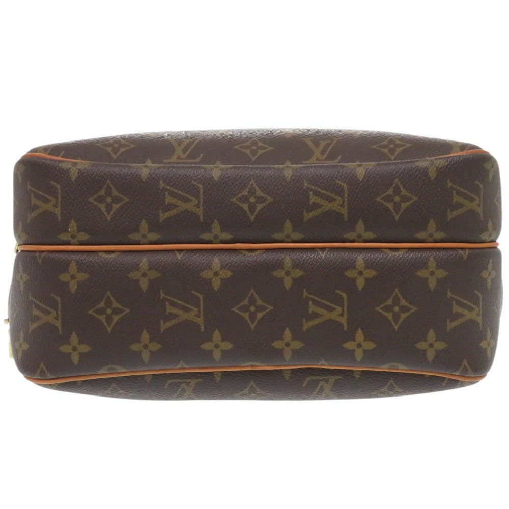LOUIS VUITTON Shoulder Bag M45254 Monogram canvas Brown Monogram Reporter PM unisex(Unisex)