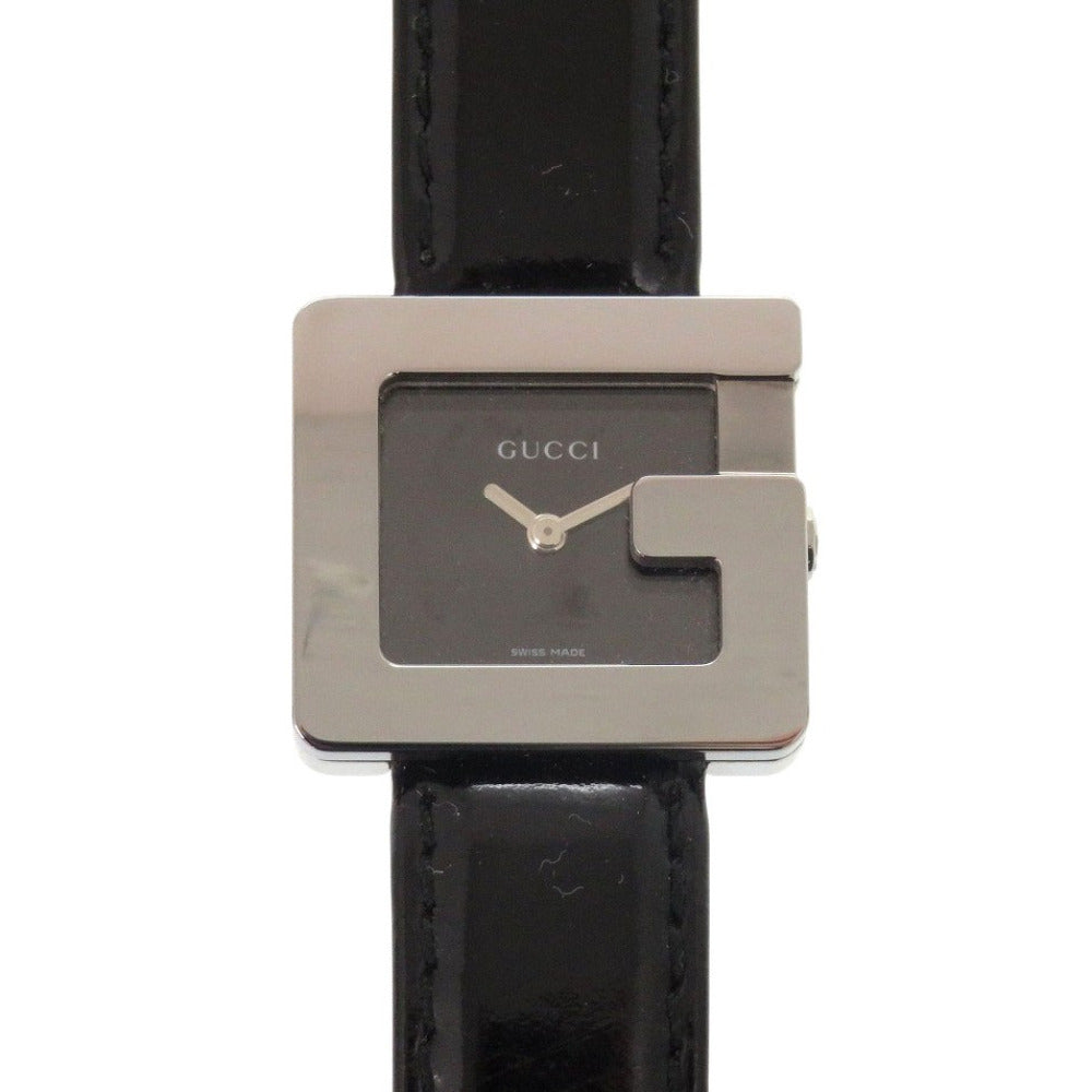 GUCCI Watches Quartz 3600L Stainless Steel, Enamel black Quartz black dial Women