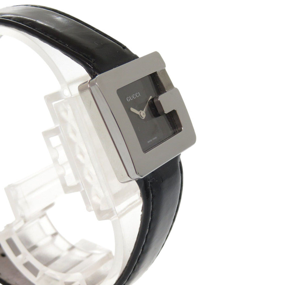 GUCCI Watches Quartz 3600L Stainless Steel, Enamel black Quartz black dial Women