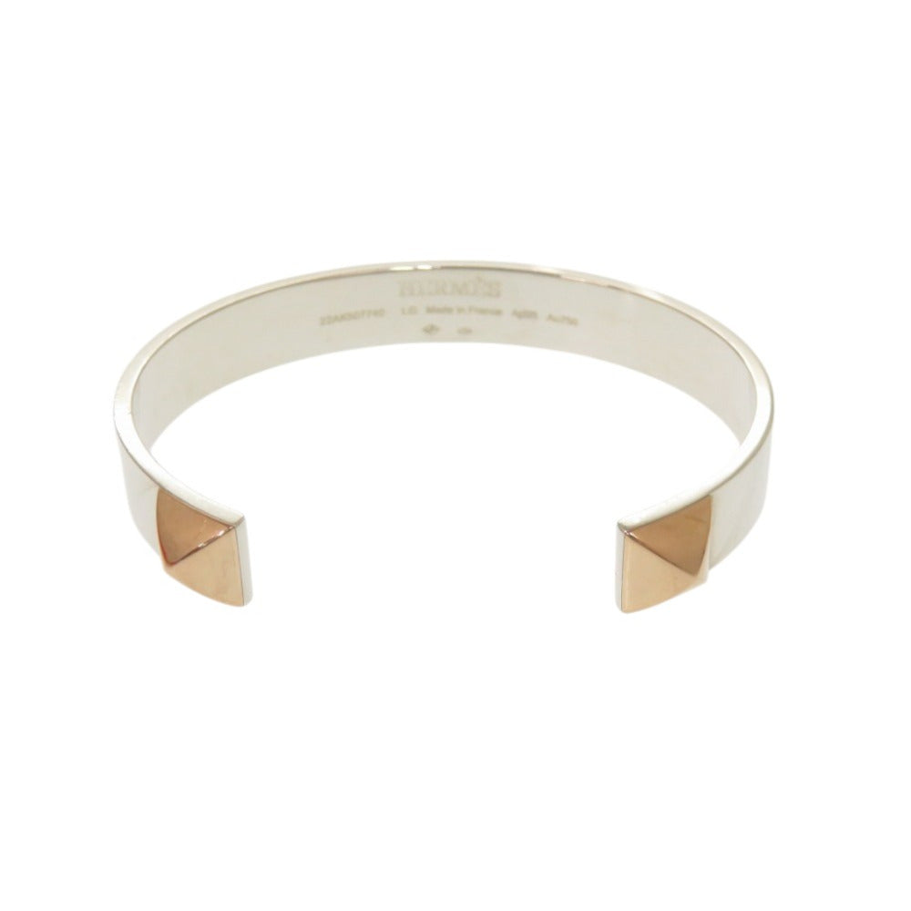 HERMES bracelet H121455B Silver925, K18 pink gold Silver Hermes Crew de H Jonck 2 Crew Women