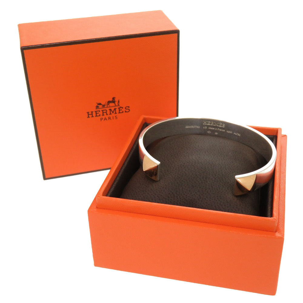 HERMES bracelet H121455B Silver925, K18 pink gold Silver Hermes Crew de H Jonck 2 Crew Women