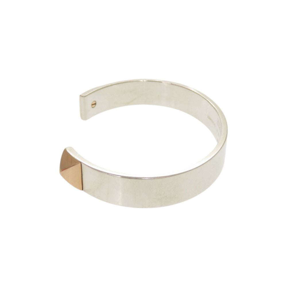 HERMES bracelet H121455B Silver925, K18 pink gold Silver Hermes Crew de H Jonck 2 Crew Women