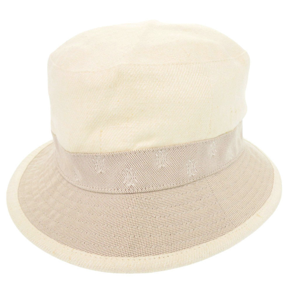 HERMES Other hats cotton white Bucket hat MOTSCH HERMES Motch Hermes Women 56