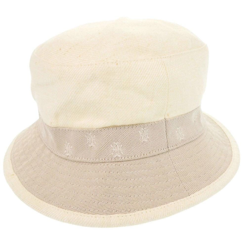 HERMES Other hats cotton white Bucket hat MOTSCH HERMES Motch Hermes Women 56