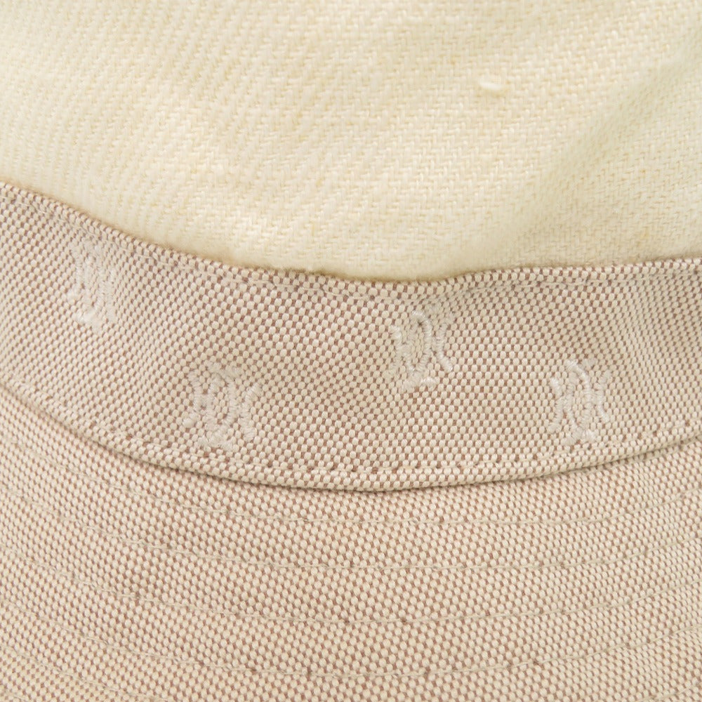 HERMES Other hats cotton white Bucket hat MOTSCH HERMES Motch Hermes Women 56