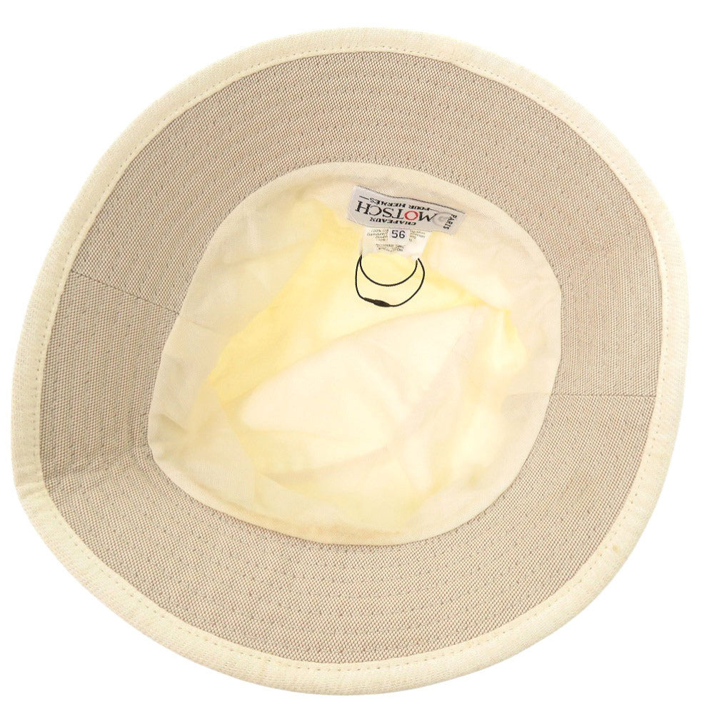 HERMES Other hats cotton white Bucket hat MOTSCH HERMES Motch Hermes Women 56