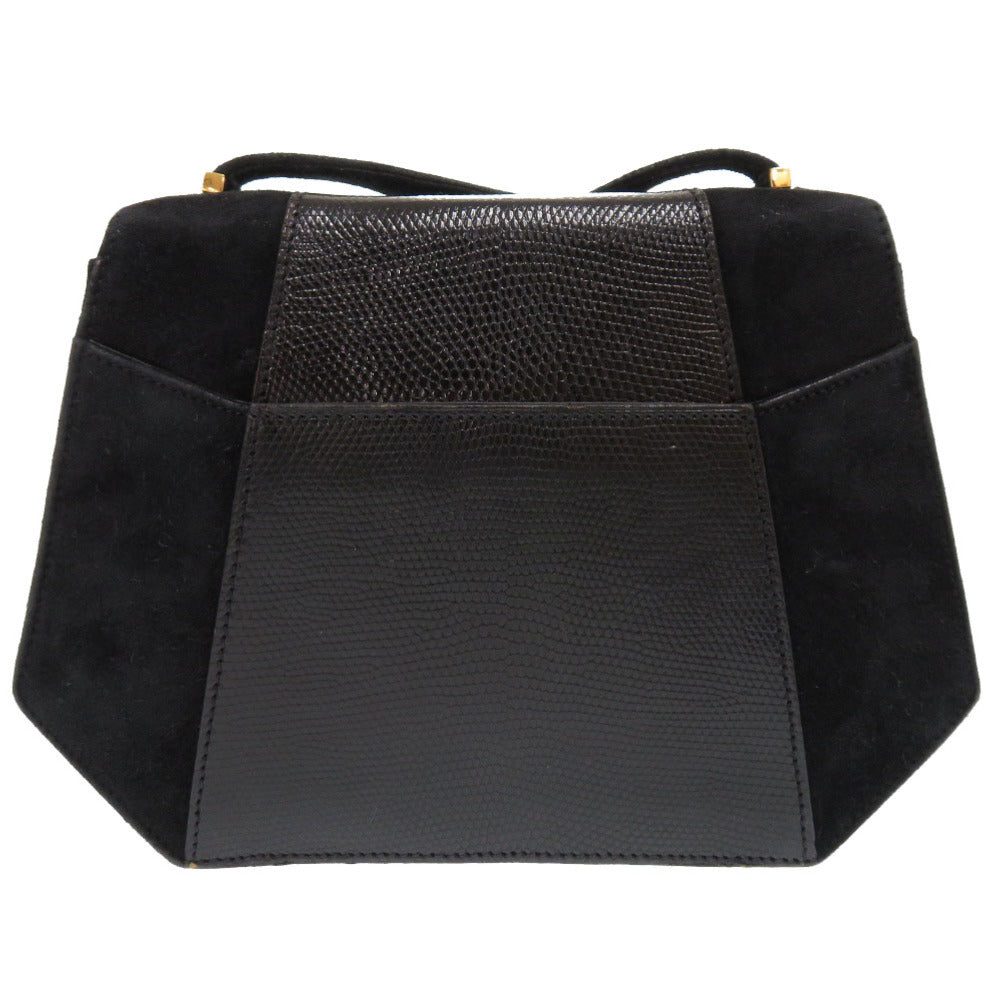 HERMES Shoulder Bag Doblis black Rhapsody Vintage Women
