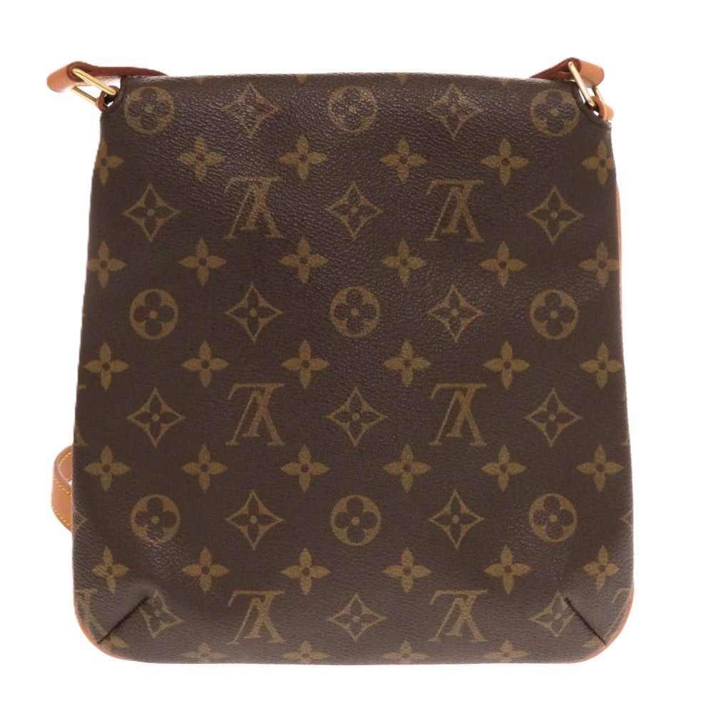 LOUIS VUITTON Shoulder Bag M51387 Monogram canvas Brown Long strap Monogram Musette Salsa Women