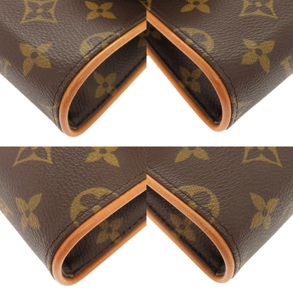 LOUIS VUITTON Waist bag M51855 Monogram canvas Brown Monogram Pochette Florentine Women
