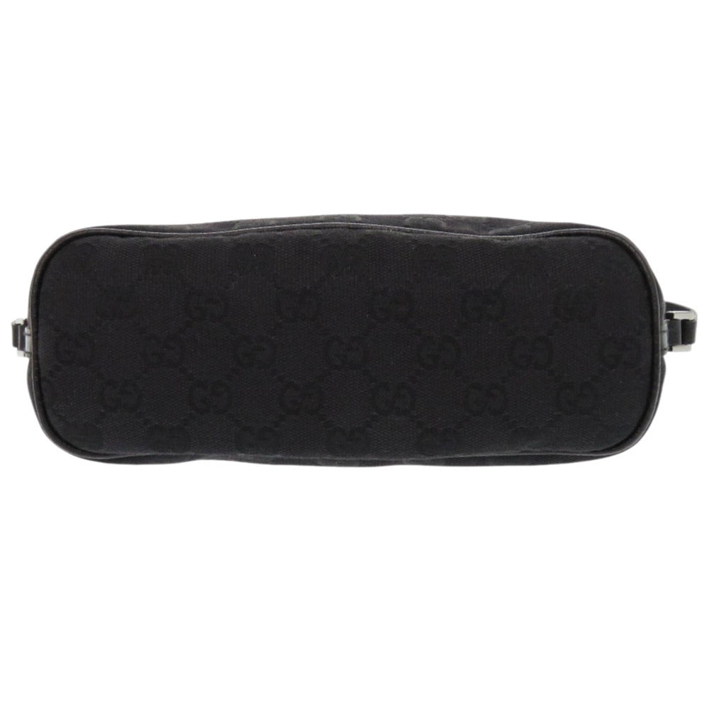 GUCCI Handbag 07198 GG canvas black Accessory pouch Women