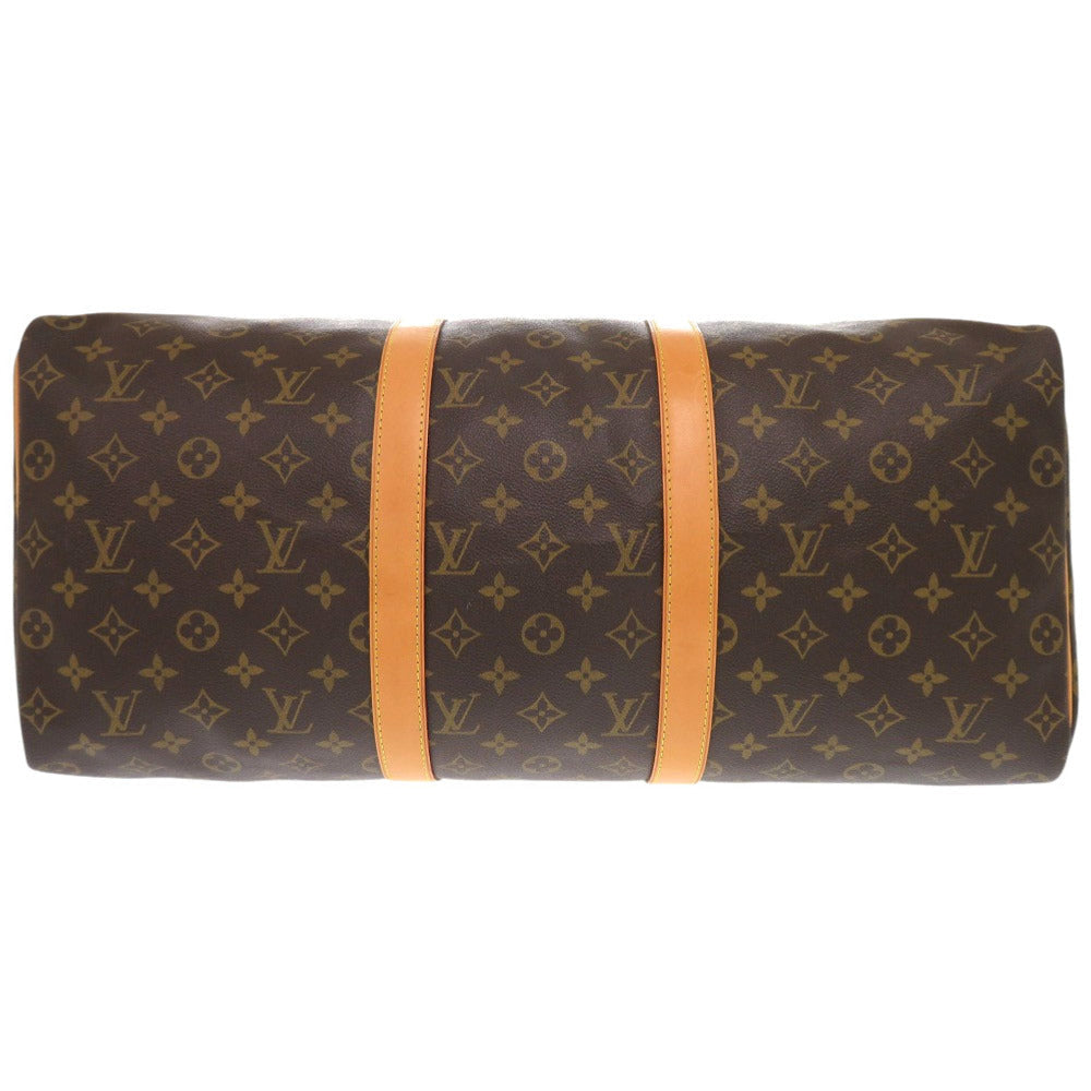 LOUIS VUITTON Boston Duffel bag M41426 Monogram canvas Brown Monogram Keepall 50 mens