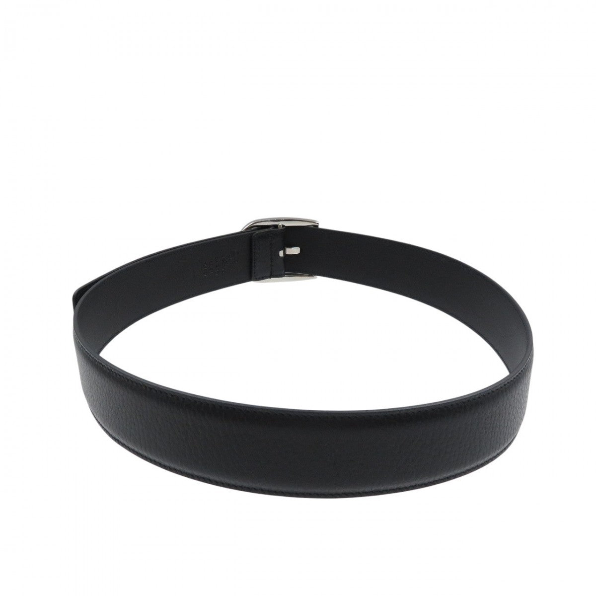GUCCI belt 449716 leather black mens 85/34