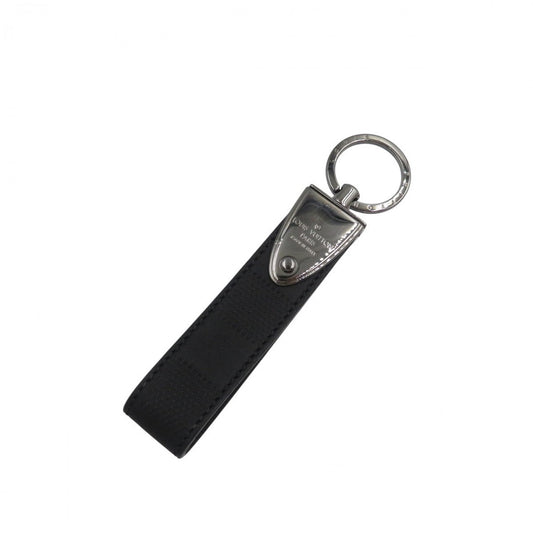 LOUIS VUITTON key ring M65051 Damier Anfini black Damier Anfini Porto Cre Dragonne unisex(Unisex)