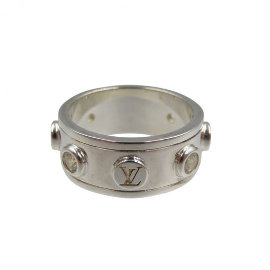 LOUIS VUITTON Ring M1622L Silver925 Silver LV Studs mens L
