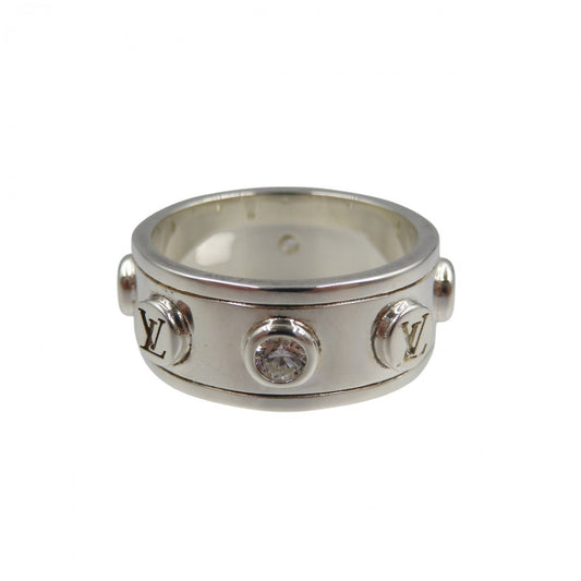 LOUIS VUITTON Ring M1622L Silver925 Silver LV Studs mens L