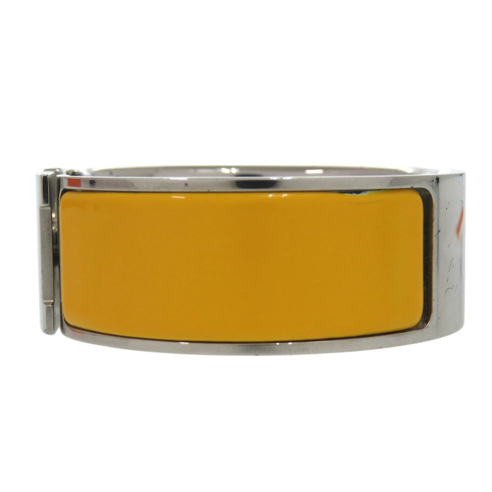 HERMES bracelet metal yellow clic Crack H GM