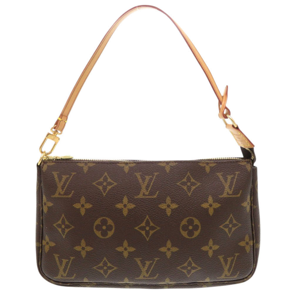 LOUIS VUITTON Pouch M51980 Monogram canvas Brown Accessory pouch Monogram Pochette Accessoires Women