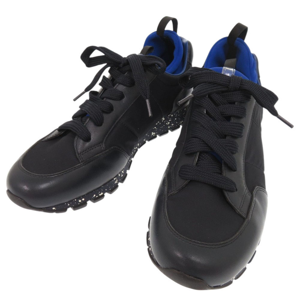 PRADA sneakers 4E3052 leather black PRADA Sports mens 6 1/2