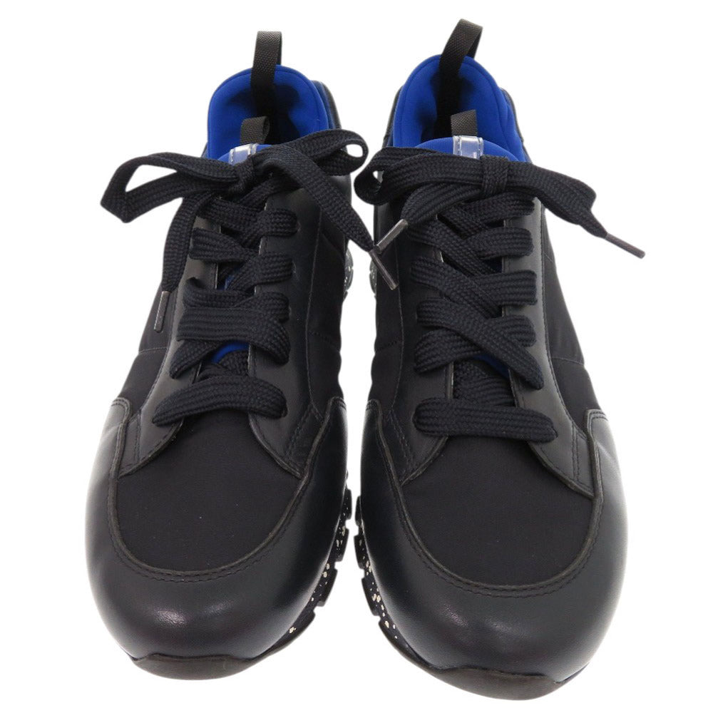 PRADA sneakers 4E3052 leather black PRADA Sports mens 6 1/2