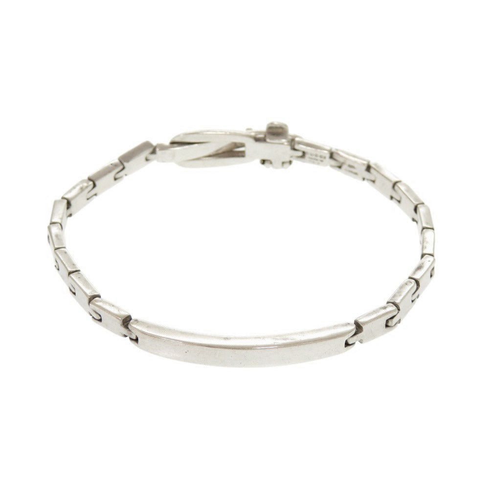 GUCCI bracelet Silver925 Silver Belt design mens