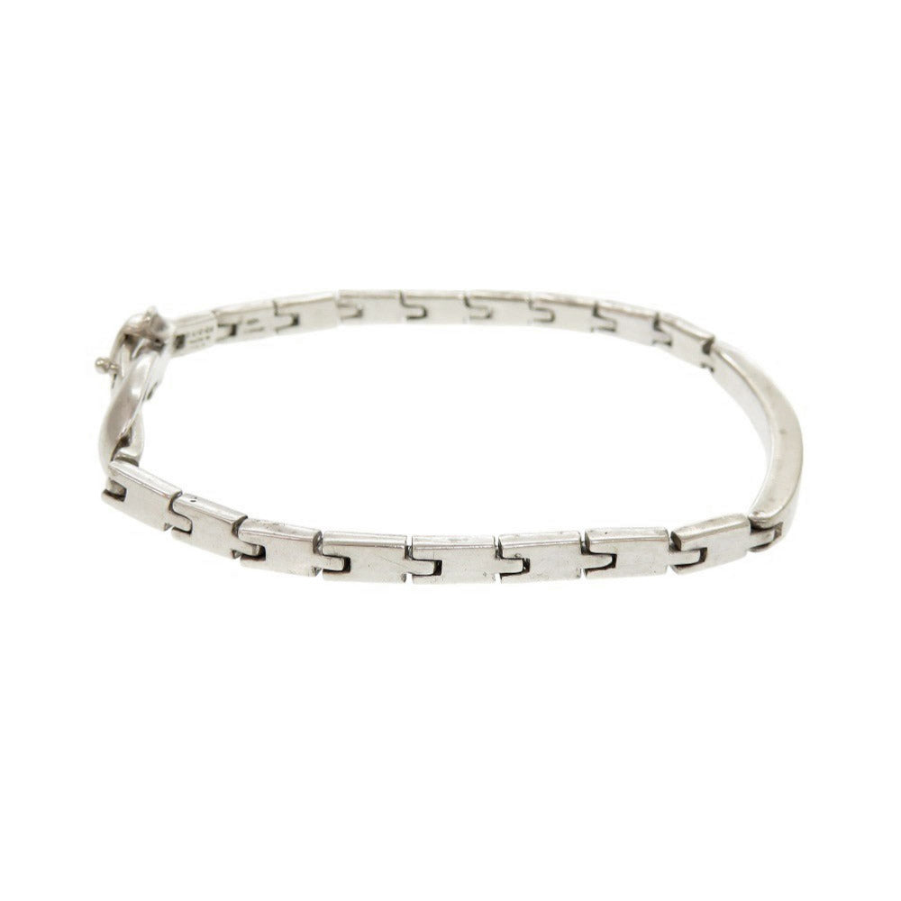 GUCCI bracelet Silver925 Silver Belt design mens